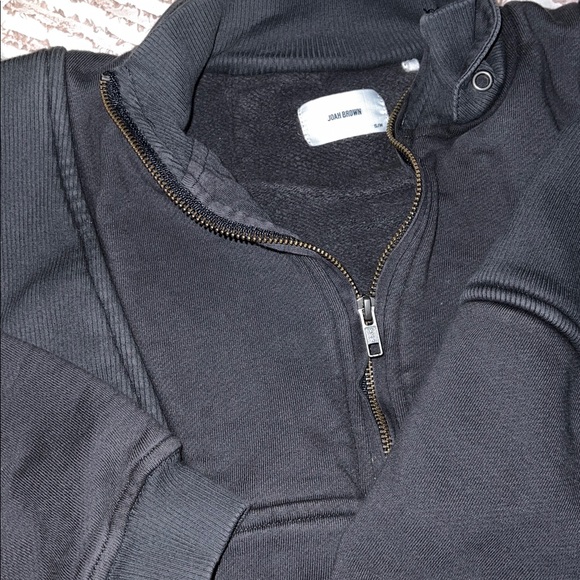 Joah Brown Luxe French Terry Retro 1/2 Zip - Picture 6 of 12